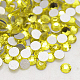 フラットバックガラスラインストーン  グレードA  バックメッキ  多面カット  半円  黄水晶  ss5  1.7~1.8mm  1440個/袋 RGLA-C002-SS5-249-1