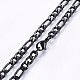 304 Stainless Steel Figaro Chain Necklaces NJEW-O102-13B-2