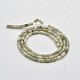 Column Natural Peace Jade Beads Strands G-N0153-65-2