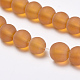 Chapelets de perles en verre transparente   GLAA-Q064-13-12mm-3