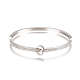304 Stainless Steel Bangles BJEW-F373-08P-2