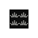 Krone Hotfix Strass&nbsp;DIY-WH0622-047B-7