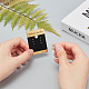Fingerinspire Plastic Earring Display Card CDIS-FG0001-38-3