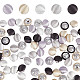 Gorgecraft 1 scatola 100 pezzi 5 colori bottoni con gambo a forma di fungo bottoni da smoking rivestiti in tessuto manico in metallo con lega fusa per abiti vintage abiti camicette cappotti abiti da cucito artigianato fai da te 10×8mm BUTT-GF0001-13-1