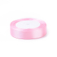 Cinta de conciencia rosa de cáncer de mama que hace materiales cinta de raso de una sola cara RC20mmY004-2