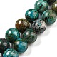 Chapelets de perles en chrysocolle naturelle G-P503-6MM-05-1