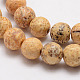 Chapelets de perles d'agate naturelle G-K166-05-8mm-L2-3