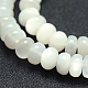 Natürlichen weißen Mondstein Perlen Stränge G-P342-03-8x4mm-3