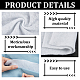 Tela de forro de ropa no tejida perforada con aguja DIY-WH0028-37-4