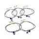 Glass Beads Bracelets BJEW-P256-C01-2