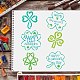 PET Hollow out Drawing Painting Stencils Sets for Kids Teen Boys Girls DIY-WH0172-374-6