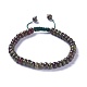 Adjustable Nylon Cord Braided Bead Bracelets BJEW-F369-B03-1