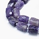 Natural Amethyst Beads Strands G-G765-23-3
