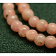 Natural Rhodochrosite Beads Strands G-F461-17-4mm-3