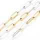 Two Tone 304 Stainless Steel Paperclip Chains CHS-B001-11B-1