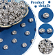 Ph pandahall 100 pièces perles étoiles tibétaines 9mm FIND-PH00006-01-4