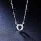 SHEGRACE Rhodium Plated 925 Sterling Silver Pendant Necklace JN568A-3
