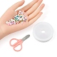 Kits de fabrication de bracelets de perles en argile polymère bricolage DIY-FS0002-29-4
