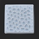 Moldes de tapete de taza con textura de diamante de silicona X-DIY-C061-04B-4