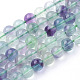 Chapelets de perles en fluorite naturel G-E112-6mm-19-1