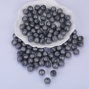 Круглые силиконовые фокусные бусины SI-JX0046A-12