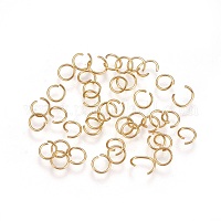 Gold Stainless Jump Rings, 4x0.6mm, 2.8mm Inside Diameter, 23 gauge, C -  Jewelry Tool Box