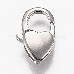 Fermoirs mousquetons en acier inoxydable chirurgical 316 poli anti-ternissement&nbsp;X-STAS-Z013-08P
