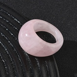Natürliche Rosenquarz-Fingerringe für Damen&nbsp;GG-CBA12F1-03