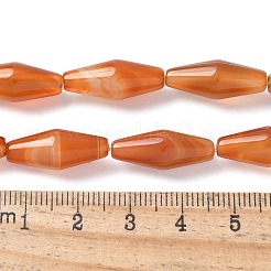 Gefärbte und erhitzte natürliche Karneolperlenstränge&nbsp;G-Q019-A01