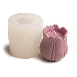 3d Tulpenblüten-DIY-Kerzenformen aus lebensmittelechtem Silikon&nbsp;PW-WG77557-01