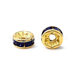 Messing Strass Zwischen perlen&nbsp;RB-A014-Z6mm-05G