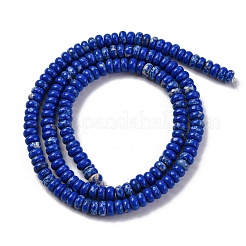 Fili di perline tinti di diaspro imperiale sintetico&nbsp;G-K343-C39-06
