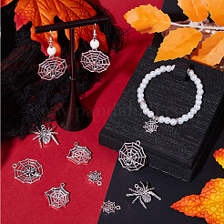 40pcs 4 colgantes de aleación de estilo tibetano de estilo&nbsp;TIBE-SC0001-85
