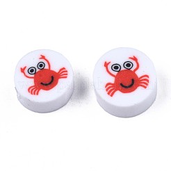Handgefertigte Fimo-Perlen im Sommerstil&nbsp;X-CLAY-N007-005