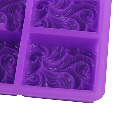 Moules en silicone de savon de bricolage&nbsp;SOAP-PW0001-028