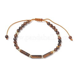 Braccialetti di perline intrecciate con pietre preziose naturali per le donne&nbsp;BJEW-JB13221