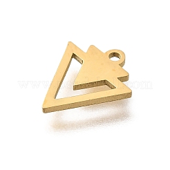 Anhänger aus 304 Edelstahl&nbsp;STAS-S144-01G-F