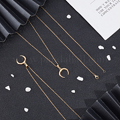 DIY-Sets zur Herstellung von Anhängerketten aus Edelstahl 304&nbsp;DIY-UN0002-14G