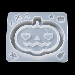 Halloween-Thema Kürbis/Fledermaus/Geist DIY Silikon-Treibsandformen&nbsp;DIY-Q030-04B