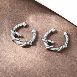 316 Edelstahl-Nasenringe&nbsp;AJEW-C044-05D-AS