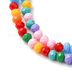 Chapelet de perles en verre baking paint&nbsp;LAMP-R020-03C