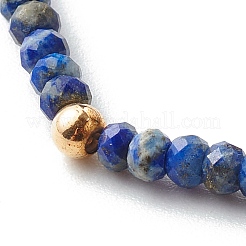 Pierre précieuse mélange naturel de bracelets extensibles de perles&nbsp;BJEW-JB06382