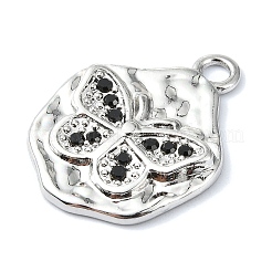 Gestell aus beschichteter Legierung mit Strass-Anhängern&nbsp;FIND-Z051-02P-02