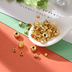 Set di perline distanziatrici in ottone in stile 60 pz 4&nbsp;KK-LS0001-09G