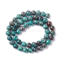 Perline Chrysocolla naturale fili&nbsp;G-I318-09A