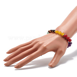 7 Chakra-Heilungs-Reiki-Yoga-Armband für Mädchenfrauen&nbsp;X1-BJEW-TA00020
