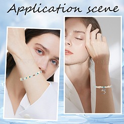 DIY-Set zum Basteln eines stapelbaren Armbands aus natürlicher Meeresmuschel&nbsp;DIY-SC0024-31