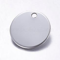 Pendentifs en acier inoxydable résistant au ternissement&nbsp;STAS-S020