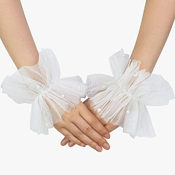Guantes largos sin dedos de nailon&nbsp;AJEW-WH0009-83B