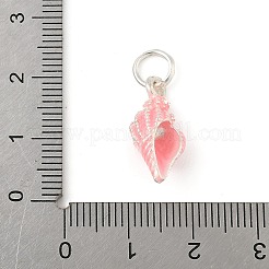 Pendente smaltati in lega&nbsp;PALLOY-S050-05B-P